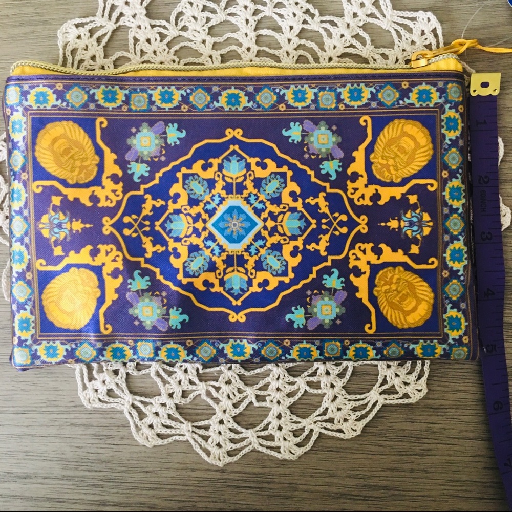 2/$30 Disney Aladdin Carpet Cosmetic Bag Case - Picture 7 of 8